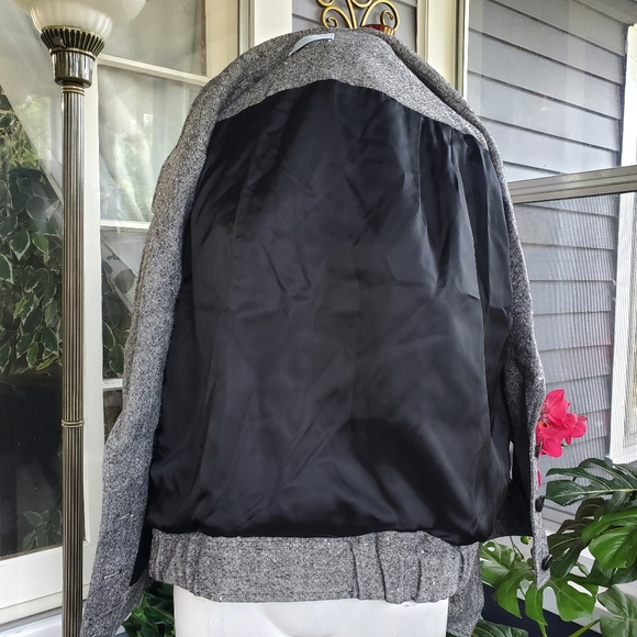 Pendleton Vintage Virgin Wool Tweed Bomber Jacket Size 20W - Picture 13 of 13